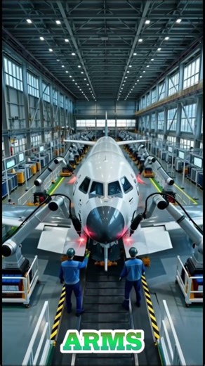 ✈️ Inside Airplane Factory – How Modern Aircraft Are Built | Factory Process