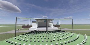 VIDEO: Full design rendering of Gautier Town Center amphitheater