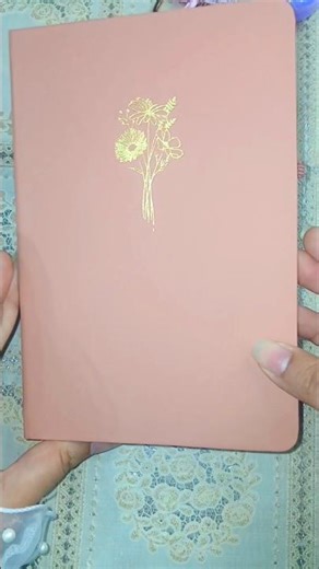 ASMR Bullet Journal Unboxing 🌸✨ | New Journal Setup | Relaxing Sounds | #shorts #asmrjournaling