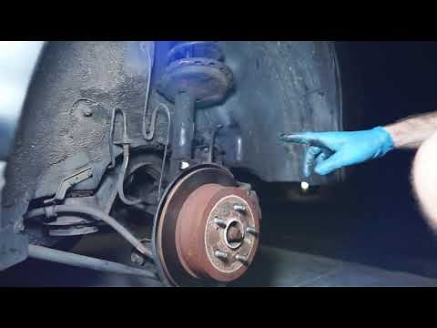 how to replace struts shock absorbers on Lexus RX 350 step by step.