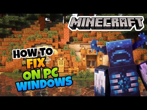 👉 How To FIX MINECRAFT on PC WINDOWS ✅
