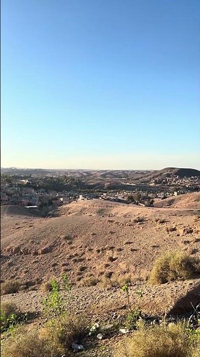 Hidden oasis in the Moroccan desert