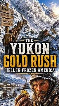 Yukon Gold Rush #History #OldWest #Frontier #gold #legend #wildwest #money #facts #goldmining #luck