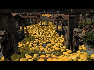 Finding out how many Cheese Wheels it takes to break Whiterun in Skyrim