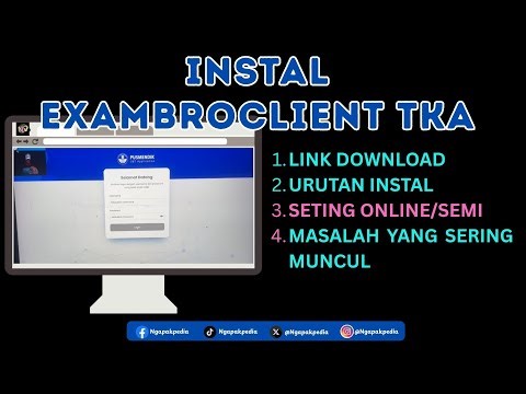 cara instal EXAMBRO CLIENT TKA yang baik dan benar