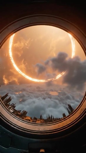 First descent to an alien world. #scifi #aiart