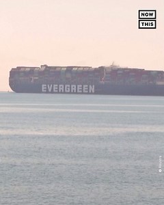 This footage shows the infamous Ever Given ship setting sail out of Egypt for the first time in 100 days. The ship was being held there ever since it got stuck (and subsequently rescued) in the Suez Canal in March, causing an impact of hundreds of millions of dollars to global trade at the time. Egyptian officials had been holding the ship while they worked to reach a compensation deal with the vessel's owners. | NowThis