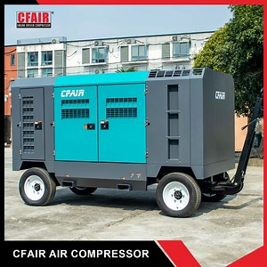[Hot Item] Sullair 1200cfm Air Compressor Diesel