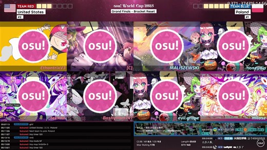 [osu!]OWC 2025 总决赛(波兰)vs(美国)