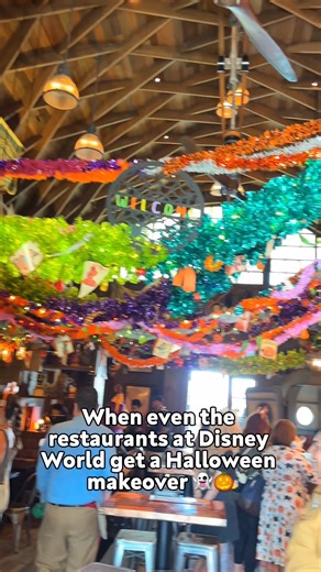 2.3K views · 30 reactions | Halloween has officially taken over EVERYWHERE in Disney World 驪 Jock Lindsey’s Hangar Bar in Disney Springs got a bit of a spooky season makeover for the first time EVER, and we are OBSESSED!  Not only is the restaurant looking wickedly festive, there’s also some NEW spooky-themed eats on the menu ️️ Would you stop by for the vibes, the food, or BOTH? ✨ | Disney Food Blog | Facebook