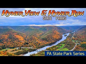 Stunning Overlook at Hyner View and Camping at Hyner Run State Parks! 🏕️