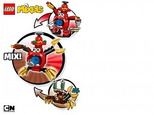 Splasho + Lewt MIX (how to build) | LEGO Mixels 41563+41568