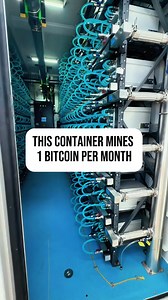 Revenue: 1 BTC / month. Source: This single hydro container. What is your guess on the monthly electric bill for this unit? (Hint: It is absolutely worth it.) | Simple Mining