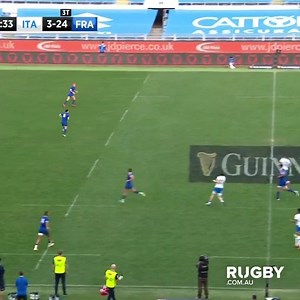 🎯 The French counter attack is straight 🔥 | rugby.com.au
