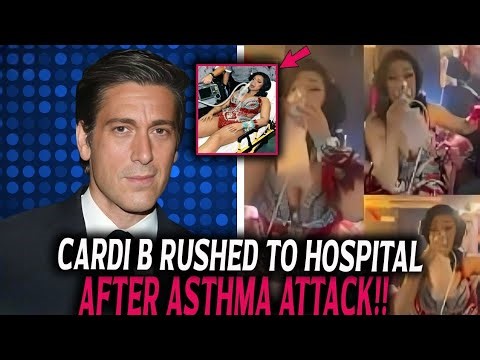 Cardi B rushed to the hospital after suffering another asthma attack.
