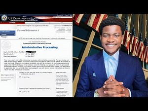 Administrative Processing Sec 221(g) status Online