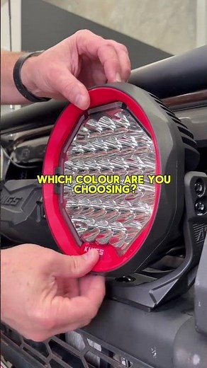 Customise your AP-X Driving Lights with six interchangeable trim rings. Which one are you choosing?👀