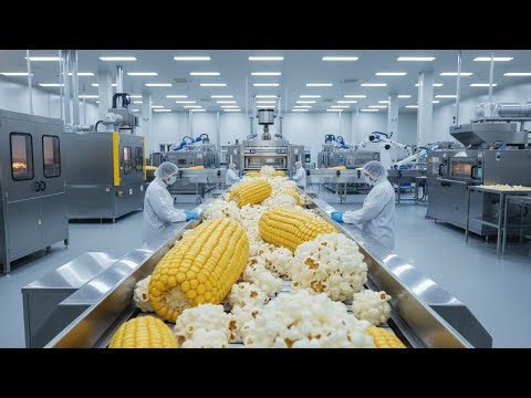 Why Popcorn Production Depends on Factory Automation