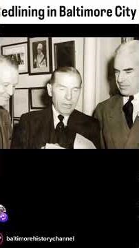 Baltimore and its redline history.