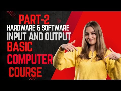 #video Computer Hardware and Software Hindi | Input Output Device | System | Computer Basic Course-2