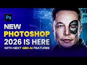 Mind-Blowing AI Tools in Photoshop 2026 You Must Try! (Free Prompt PDF Included)