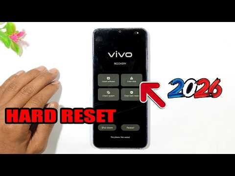 How to Screen Unlock Vivo ( V2254 ) How to Unlock Pattern Password in Vivo 🚀 2026