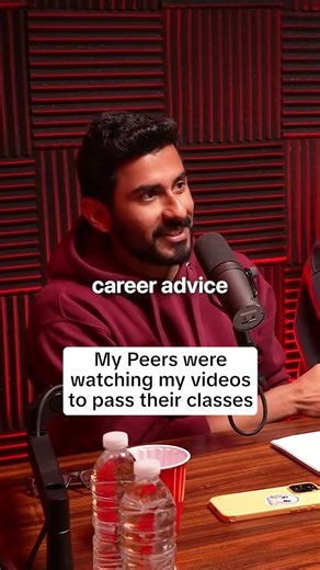 his peers were watching his videos just to pass their programming class? 😧🔥