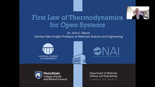 First Law of Thermodynamics for Open Systems