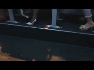 Lady dangling her high heels (1080p 60fps)