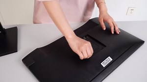 Jakeko Lay Flat Monitor Stand 24 inch - Low Foldable Monitor Stand Universal VESA 100 Adjustable