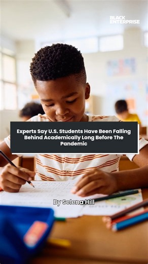 Experts say US students have been falling behind academically long before the pandemic