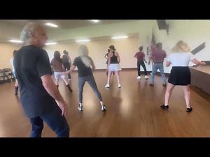 Cyber drop line dance