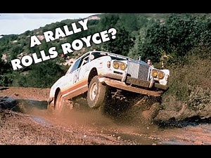 That time a Rolls Royce took part in the Paris-Dakar