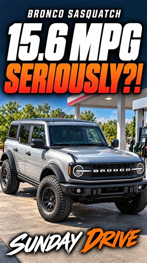 How Is The Gas Mileage on a Ford Bronco?