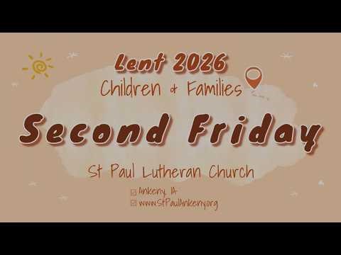 2026 SPLC Children & Families - Friday, the Second Week