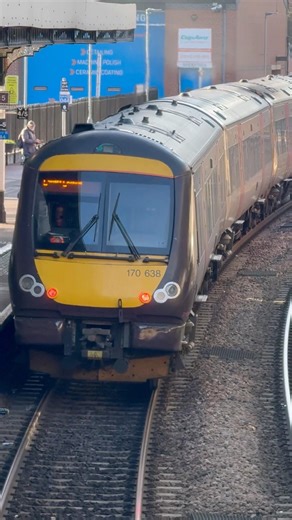 Cross Country Class 170 | Cheltenham Spa | #railfan #railway #shorts