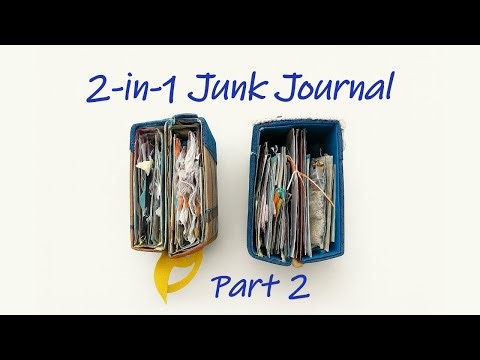 Two Hardcover Books in ONE Junk Journal! | Adding Fabric To The Spine + Cover Prep (Part 2)
