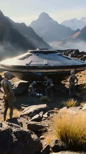 252K views · 2.5K reactions | Something Huge Just Landed… Alien Mechanics Fixing Their Ship in Broad Daylight #alien #aliens #ufo #ufos #UAP #fblifestyle @top fans | OfficialTracyshay | Facebook