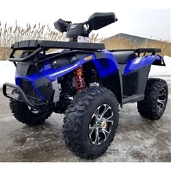 MSA 400 ATV 400cc Size Four Wheeler 4 x 4 Four Wheel 352cc Engine Drive w/ 25'' AT Tires - MSA-400-BLUE