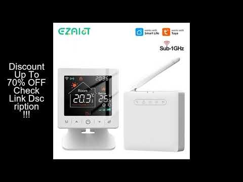 Tuya Smart WiFi Thermostat Heating Water/Gas Boiler Wireless Temperature Controller USB/Battery Powe