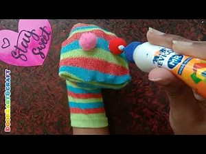 How to make Socks Puppet | DIY Easy Socks Puppet making | Socks Puppet