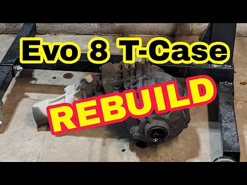 Project Evo Part 3 | Mitsubishi Lancer Evolution 8 | Rebuilding the Transfercase