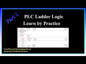 03-08 PLC Ladder logic programming, examples (two direction Motor control and tank level PART 1