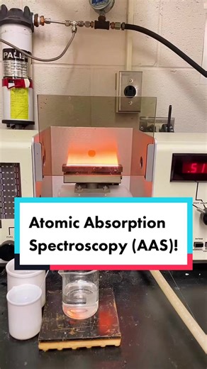 Atomic Absorption Spectroscopy (AAS) is a lifesaver #archaeologicalchemistry #womeninstem #aas #fyp