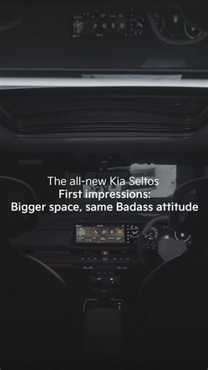 Kia India on Instagram: "The all-new Kia Seltos redefines space in every sense. With increased dimensions that translate into enhanced legroom and a more open cabin, every journey feels effortlessly comfortable. Watch as industry experts share their first impressions on the Badass. Now, bigger, bolder & more progressive. Everything’s new. Except the attitude. The all-new Kia Seltos. Badass. Forever. Book now, link in bio. #Kia #KiaIndia #TheAllNewKiaSeltos #TheKiaSeltos #Seltos #TheNextFromKia #