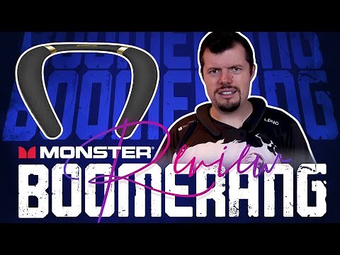 Monster Boomerang Review - A Neckband Bluetooth Speaker?!