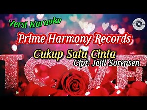 Cukup Satu Cinta Versi Karaoke - Lagu Slow Rock Melayu Romantis | Lagu Jiwang Terpopuler 2025