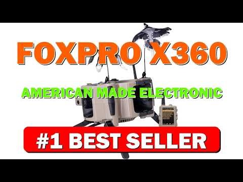 FOXPRO X360 American Made Electronic Predator Call Remote Operated and Programmable Coy - B0BYJYJQ48