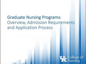 Graduate Nursing Programs: Overview, Admission Requirements and Application Process