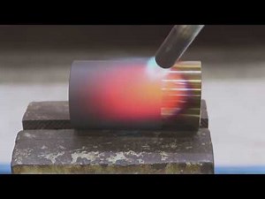 Cerakote C 7600 Glacier Black Heat Test